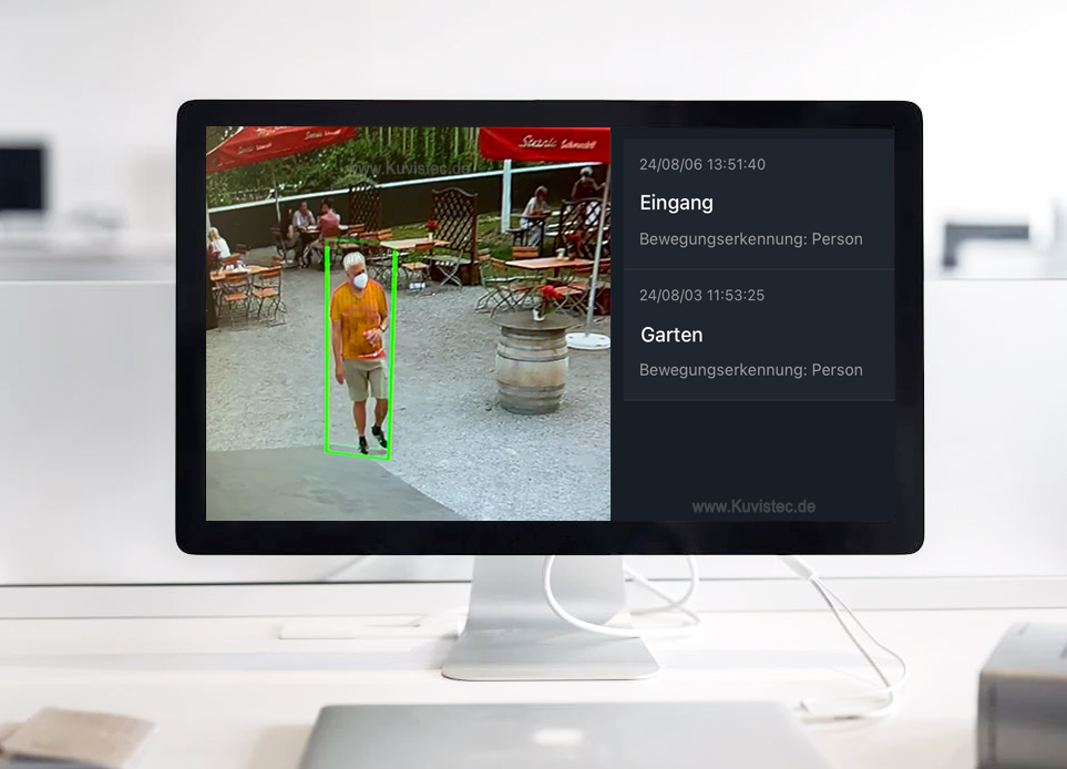 Videoüberwachung Bewegungserkennung